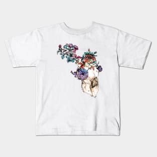 Blooming Skull Kids T-Shirt